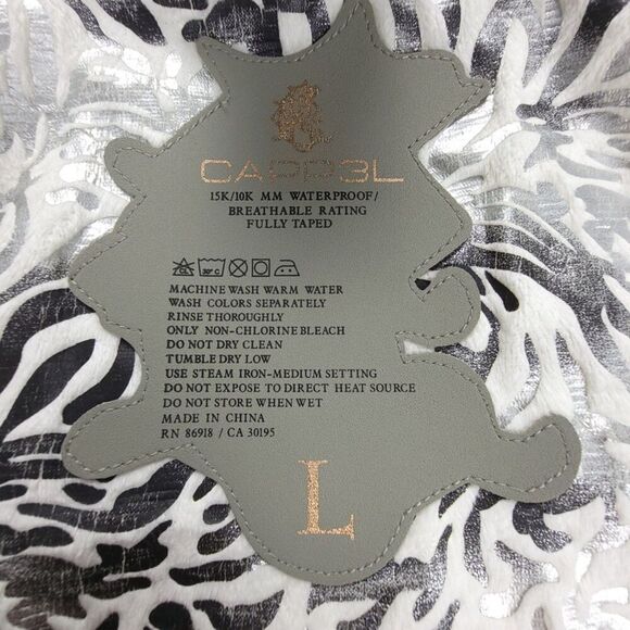 CAPP3L 15k 10K Waterproof Insulated Snowboarding Jacket Womens Large Gorpcore - Picture 2 of 15